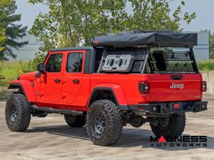 Jeep Gladiator JT Side Steps - Oval Nerf Steps - Rough Country
